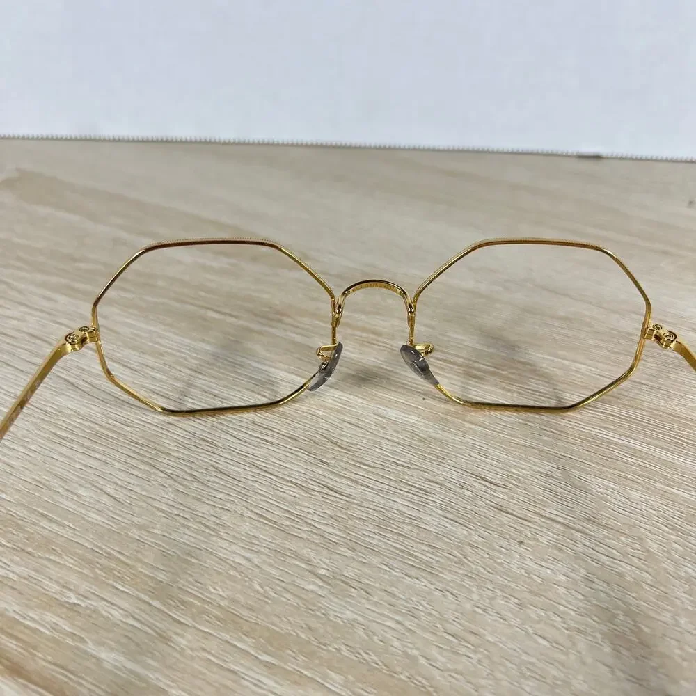 Ray-Ban RB1972 Octagon 9196/31 Sunglasses Gold Frames Only 54-19-145 Italy